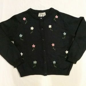 Girls Cardigan-Navy Blue Size 12